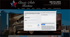 Desktop Screenshot of classicautobrokersdfw.net