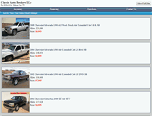 Tablet Screenshot of classicautobrokersdfw.net